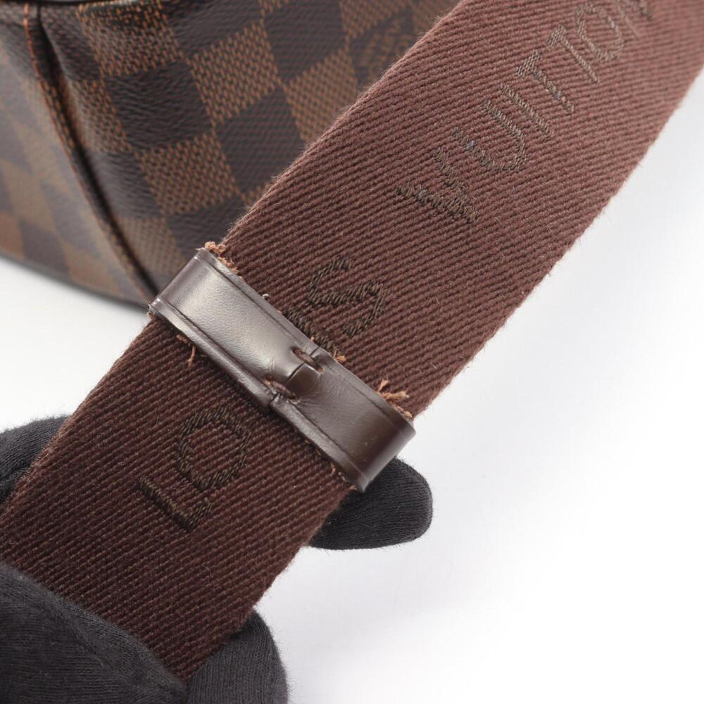 LOUIS VUITTON Authentic Brown Damier Leather Shoulder Bag - Picture 12 of 13